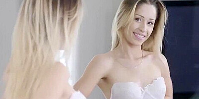 Black is Better - Cute blonde teen 18+ Goldie Rush gets a big black gift
