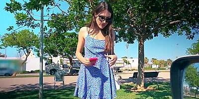 A Stranger Gives Me A Handjob Through Th