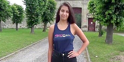 Cute 18yo French teen with 2 BBC