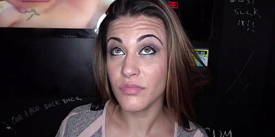 Thrilled brown-haired carmen ross pulverizes with cock
