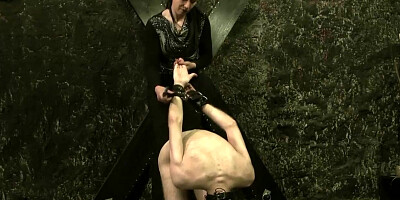 Horny domme is penalizing her beloved fuck-fest victim after he was being a highly bad man