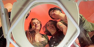 Piss Domination - Femdom communal piss slave humiliatio