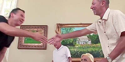 Real milf anally banged in front of husband