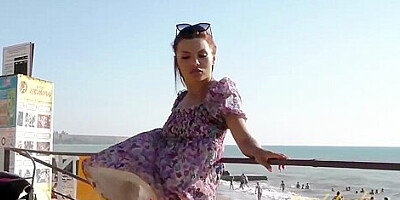 Mulatka - Masturbation Public Beach