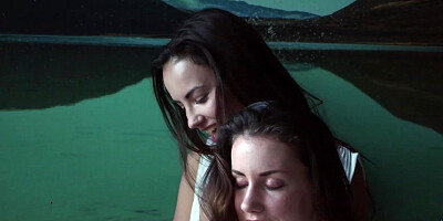 Yana West posed for hot lesbian teen