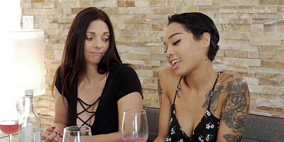 Lesbian milf licking bffs stepdaughter 2