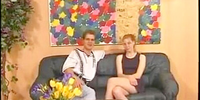Shy ginger college girl gets boned