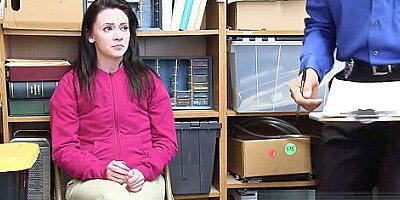Athena Rayne gets fucked hard by rough and horny investigator