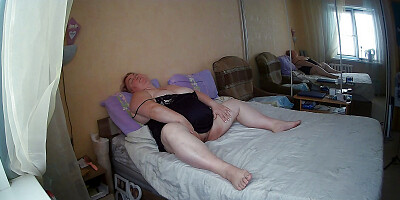 Girlfriend and her big natural tits