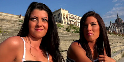 Maria Flori and Vivien Bell euro group sex
