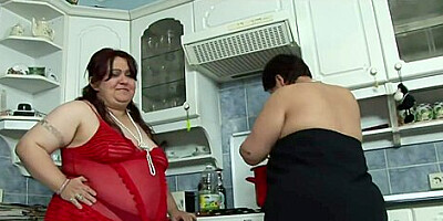 Horny Fat Babe And Her Hottie Are Fucking
