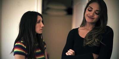 Babe licks gfs stepsis to keep her shut