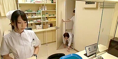 Incredible Japanese chick Mimi Asuka, Chika Arimura, Nanako Mori in Horny Lesbian, Nurse JAV scene