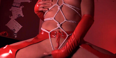 Zoey Tarantina also known as Trinity Chainz enjoys restrain bondage and getting off more than anything else