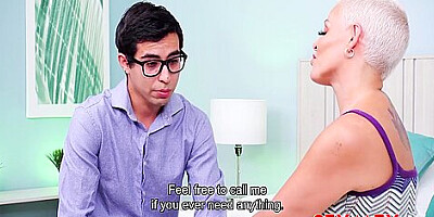 Dasha Her Nephew Tore Her Asshole Up