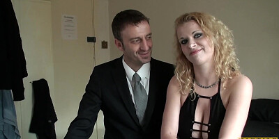 BDSM babe Anita Vixen eats cum after anal