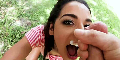 Cute blogger chick shares her love of a dick