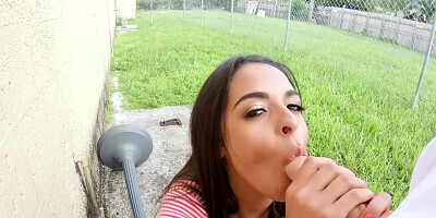 Cute blogger chick shares her love of a dick