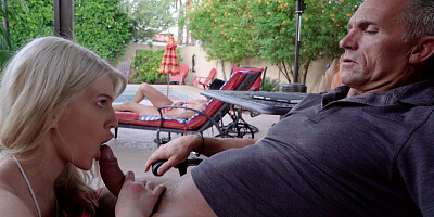 Megan Holly receives creampie from her hung stepdaddy