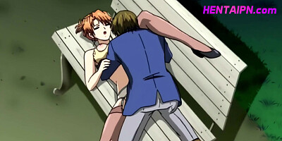 Hentai Mom Hard Pounded in Public Park