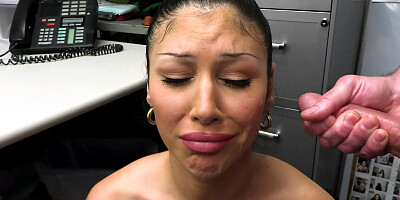 Bitch Queenie Sateen pays for stealing