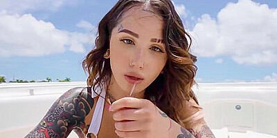 REALITY KINGS - JMac Invites Valerica Steele Aboard To Hang Out But Soon They End Up Fucking