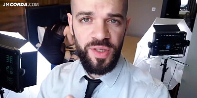 Ivi Rein gets his culo banged by a ginormous beef whistle during his French lesson