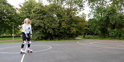 Busty Amateur Sarah Masturbates After Daily Exercise