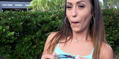 Sixty dollars is a price for outdoor sex with attractive stranger