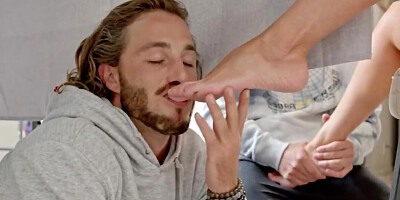 Van Wylde, Lucas Frost &amp, Charli Phoenix in threesome scene