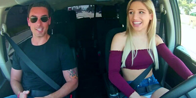Babe beckoned passenger to the back of van to be nailed
