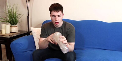 Stepmother decides to take full control of his orgasms
