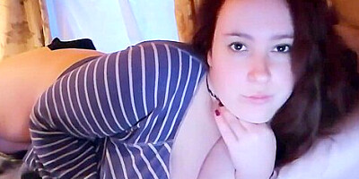 Bed Day with Cute BBW - Cumming Hard Twice