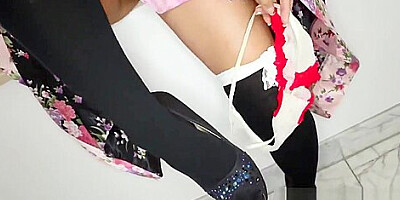 Geisha Marica Hase takes on big black cock!