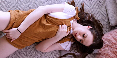 Curiosity drove Hazel to get fucked in the ass.