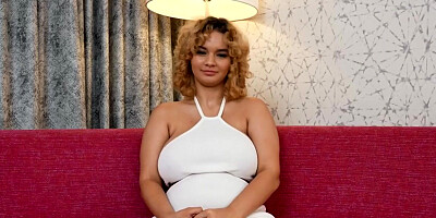 Hard drilling of curvy big tit amateur on camera