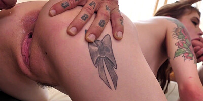 Anna de Ville gets double anal she's been craving all day long