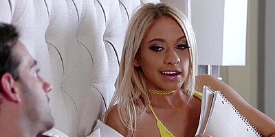 Khloe Kapri is a sexy blonde bitch who likes to fuck more than doing her homework