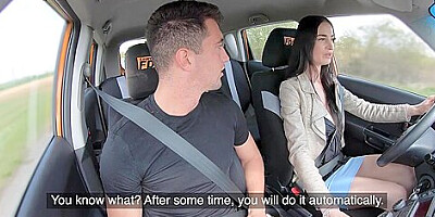 A Sexual Lesson With Horny Skinny Milf