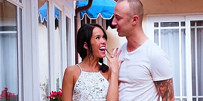 Megan Rain In Doggy Door