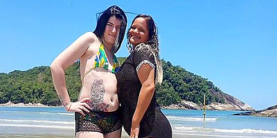 Paty Bumbum, El Toro De Oro And Branca De Neve Atriz - Com Minha Namorada De Ferias Na Praia . 10 Min