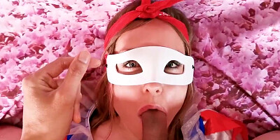 Snow White gets facefucked