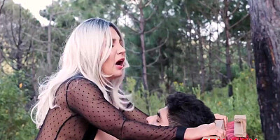 Vika Borja is nailing her wild step- son-in-law on the sofa that is to be sold