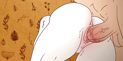 Frieren got trapped in sticky cum and was fucked in the ass! Stark,Fern Hentai, Cartoon, Parody !