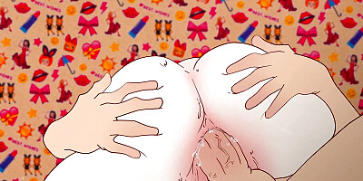 Frieren got trapped in sticky cum and was fucked in the ass! Stark,Fern Hentai, Cartoon, Parody !