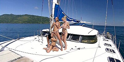 Tarra White, L A And Olivia La Roche - Lesbians And