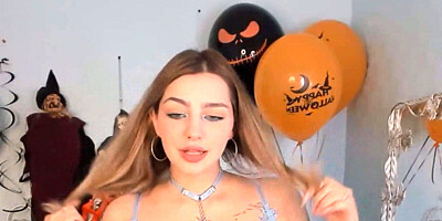 Sexy Blonde Masturbate Wet Pussy