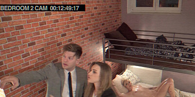 Real estate agent Josephine Jackson and Marilyn Sugar convince stud to buy an apartment