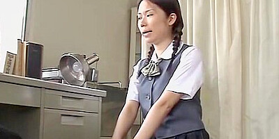 Asian slut fucked hard by her doctor in medical sex video