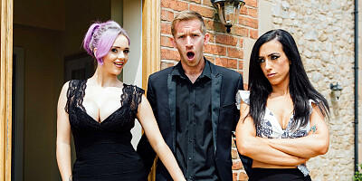 Skyler Mckay and Jasmine James get eaten out and fucked balls deep